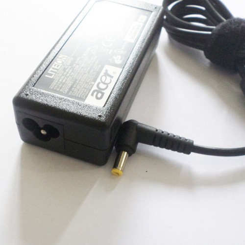 Caricabatterie adattatore CA originale per Acer Aspire One 532h-2575 532h-2223 532h-2242 65W - Foto 5 di 6