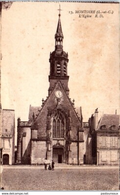 41 MONTOIRE SUR LE LOIR - l'eglise PAST/2225