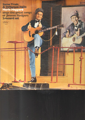MERLE HAGGARD - same train a different time LP