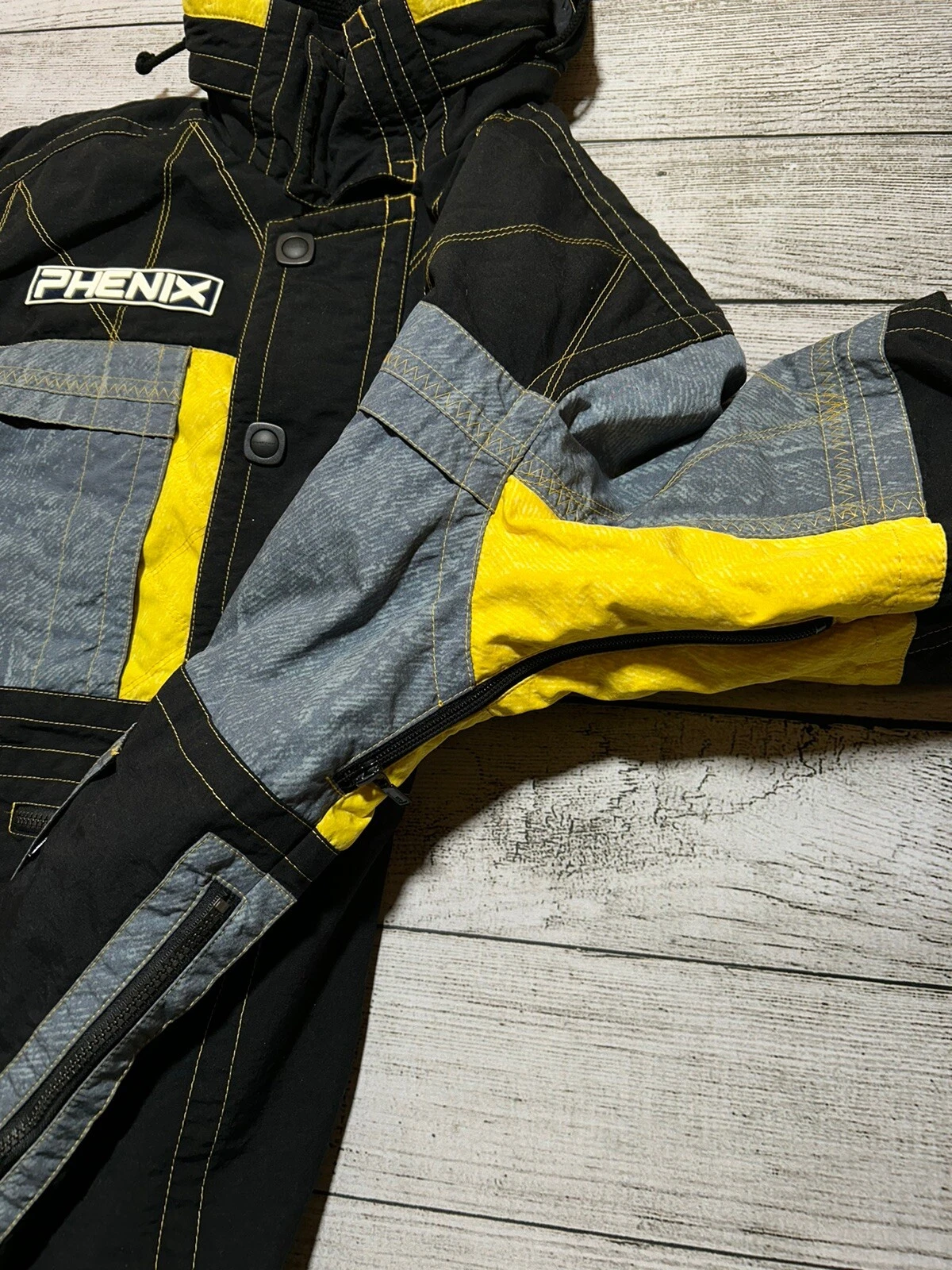 Vintage Phenix Sports Winter Mountain Ski Jacket Large rare 90’s Snowboard image 11