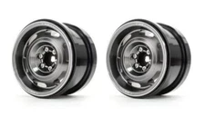 Treal 2.2 Beadlock Wheels Vintage Style Aluminum (2) for RC Crawlers X003DO62HB