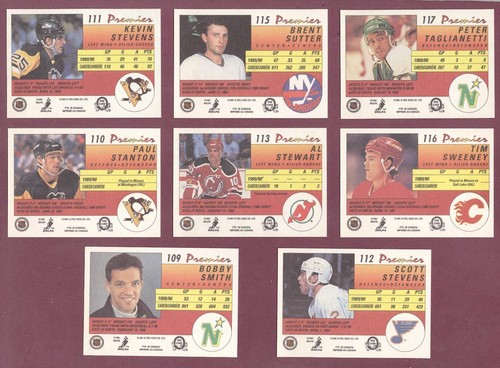 1990-91 O PEE CHEE 90-91 OPC PREMIER NHL HOCKEY CARD 1-132 SEE LIST - Picture 221 of 265