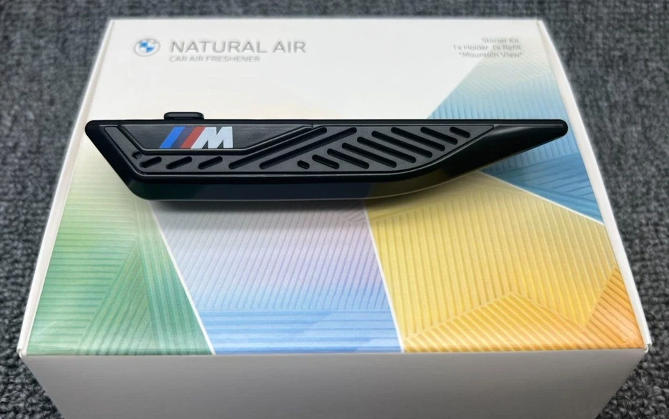 BMW NATURAL AIR M PERFORMANCE CAR FRESHENER MOUNTAIN VIEW STARTER KIT - image 3 of 3