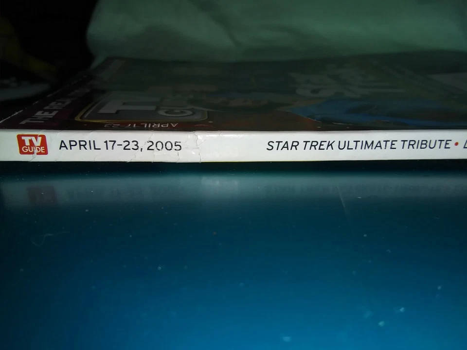 TV Guide Magazine April 17-23 2005 Star Trek Ultimate Tribute Issue - Image 3 of 4