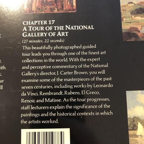 NATIONAL GALLERY OF ART Washington DC Laserdisc LD Factory Sealed - Picture 5 of 5