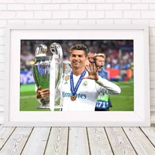 CRISTIANO RONALDO - Soccer Poster Picture Print Sizes A5 to A0 *FREE DELIVERY**