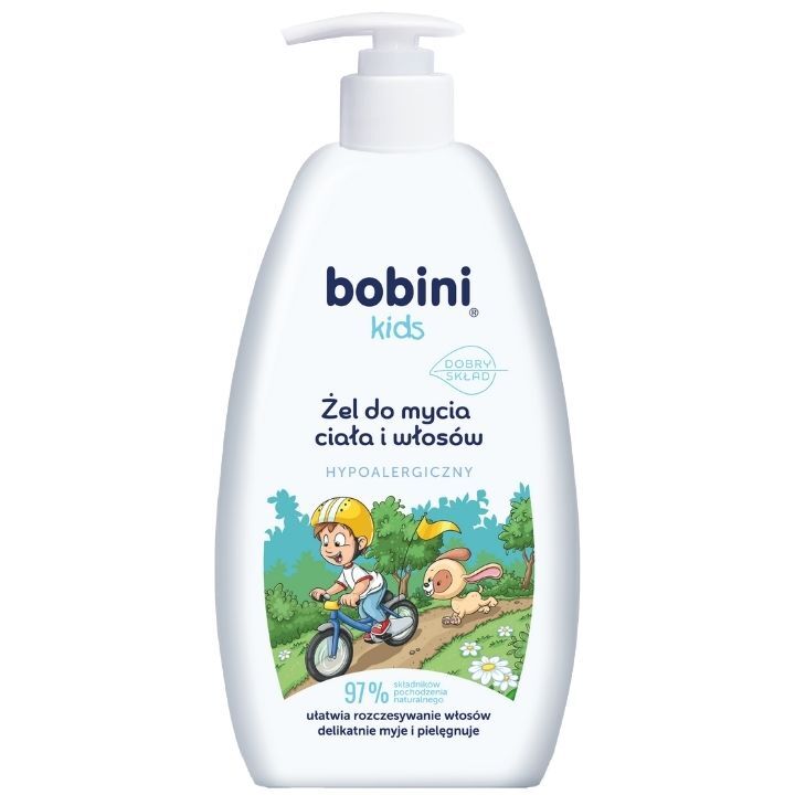 5900931033229 Детский гипоаллергенный желатин для Микии и Влосова, 500 мл Bobini