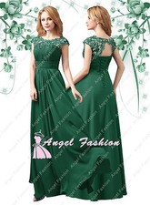 AngelFashion New Design M03 Bridesmaid Evening Formal Party Prom Dress UK 8-24 