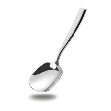 X-Large Buffet Serving SpoonHeavy Duty Square head Spoon9.5X2.8 inches 316L S...