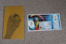 WORLD CUP 2002 Korea Japan Reproduction MATCH TICKET Football France Uruguay