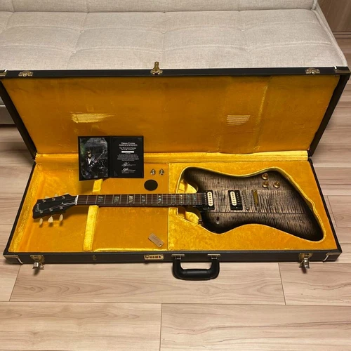 Gibson CS Tak Matsumoto Firebird Trans Black Burst 2015 From JAPAN