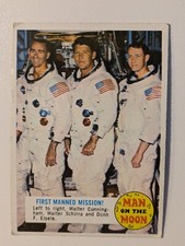 1969 Topps Man on the Moon Trading Cards 15