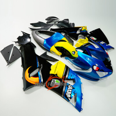 Blue Shark Injection Fairing Blue ABS Fit for Kawasaki Ninja 2005