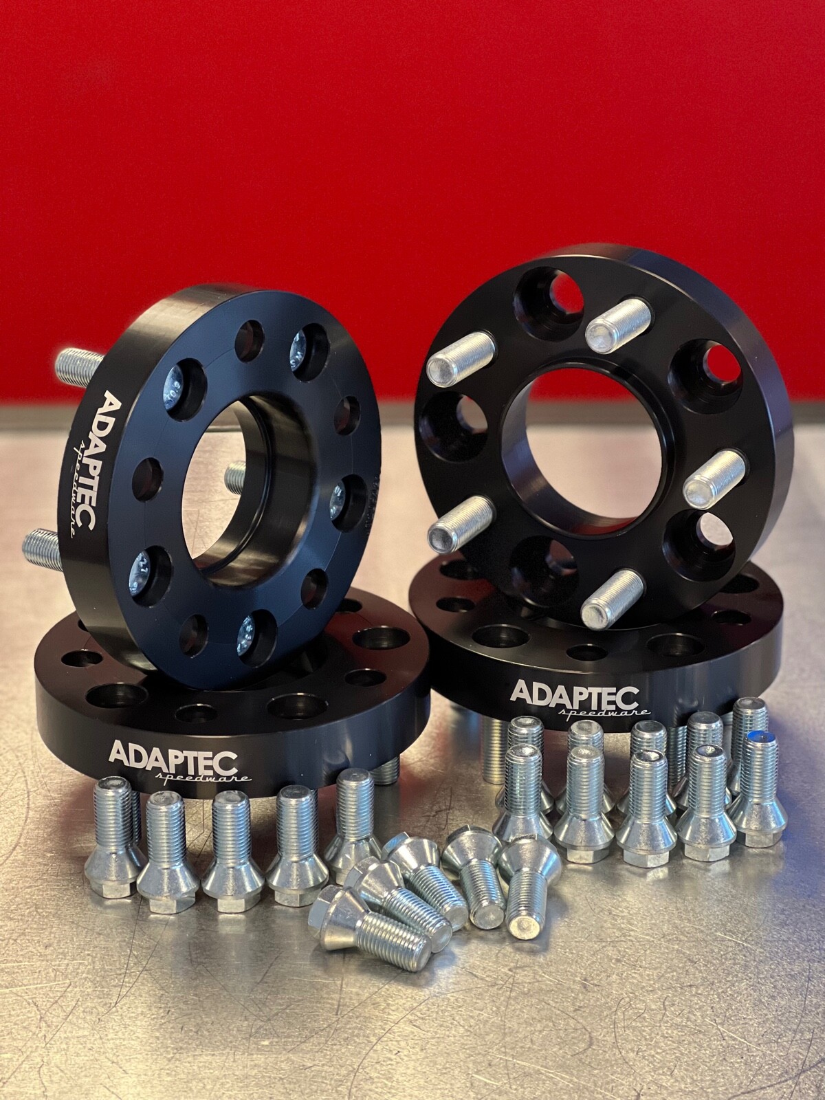 ADAPTEC Wheel Spacers for Audi R8 (2007-2022) 25mm pair of 2 - USA MADE