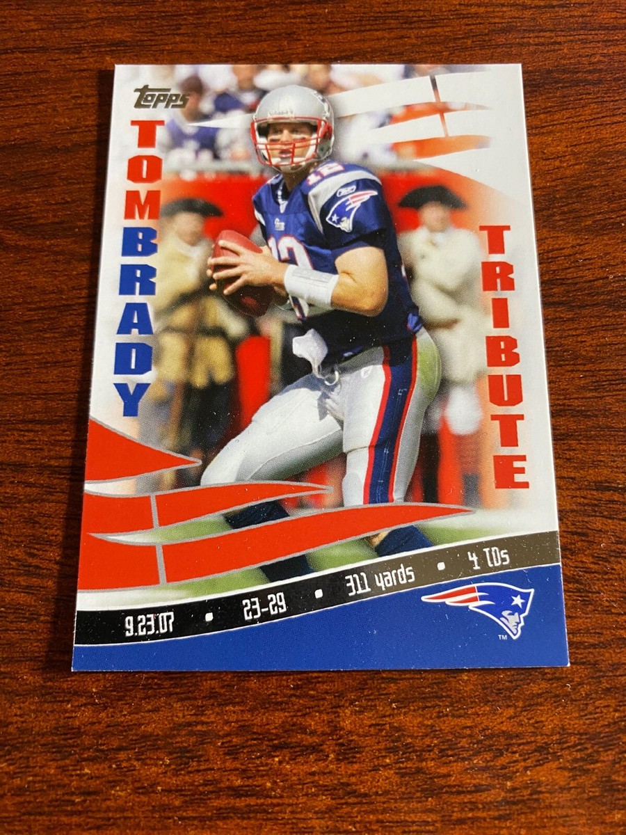 2008 Topps Target Tom Brady Tribute #TBT-TB3 Tom Brady | eBay