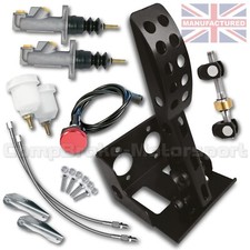 UNIVERSAL BRAKE FLOOR MOUNTED HYDRAULIC PEDAL BOX KIT ? UPRATED 1-PEDAL