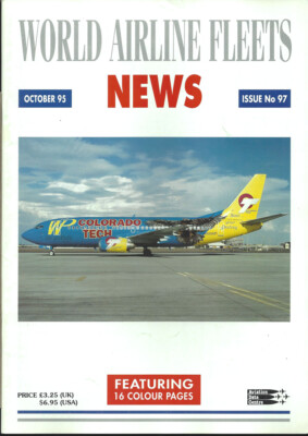 World Airline Fleets News 10/95 [1034] Buy 4+ save 50%