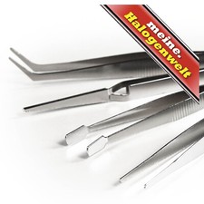 Profi-Pinzetten Rostfrei Edelstahl Schmuckpinzette  Anatomische Splitterpinzette