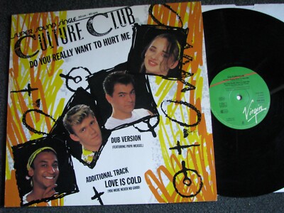 Culture Club-Do you really want to hurt me 12 inch Maxi LP-1982 Germany-Virgin