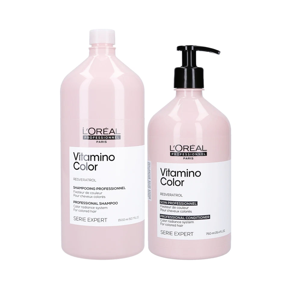 L’OREAL PROFESSIONNEL L'OREAL PROFESSIONNEL VITAMINO COLOR coloriertes Shampoo 1,5L +Conditioner 750ml