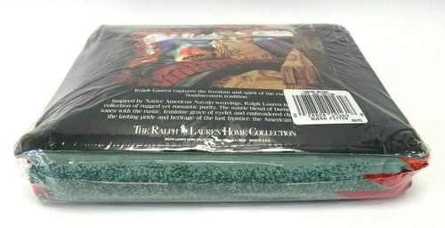 Vintage Ralph Lauren Southwest Navajo Canyon Bright Queen Fitted Sheet SEALED - Picture 4 of 5