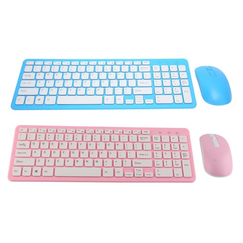 96 Key Wireless Keyboard Mouse Combo 10 Meters Transmission Fade Resistant K ZZ1 - Afbeelding 5 van 18
