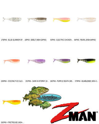 Z-Man Shad FryZ Micro Finesse Bait