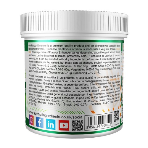 Flavour Enhancer - Premium Quality Non-GMO Gluten Free Vegan Friendly - Picture 20 of 21