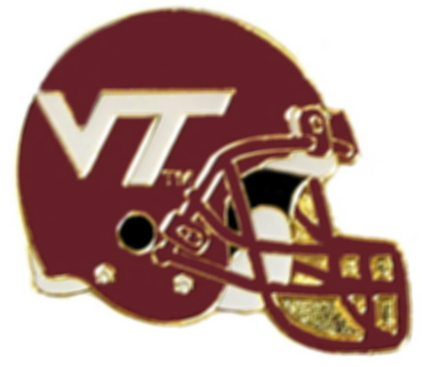 Virginia Tech Hokies Pins Virginia Polytechnic Institute Football ...