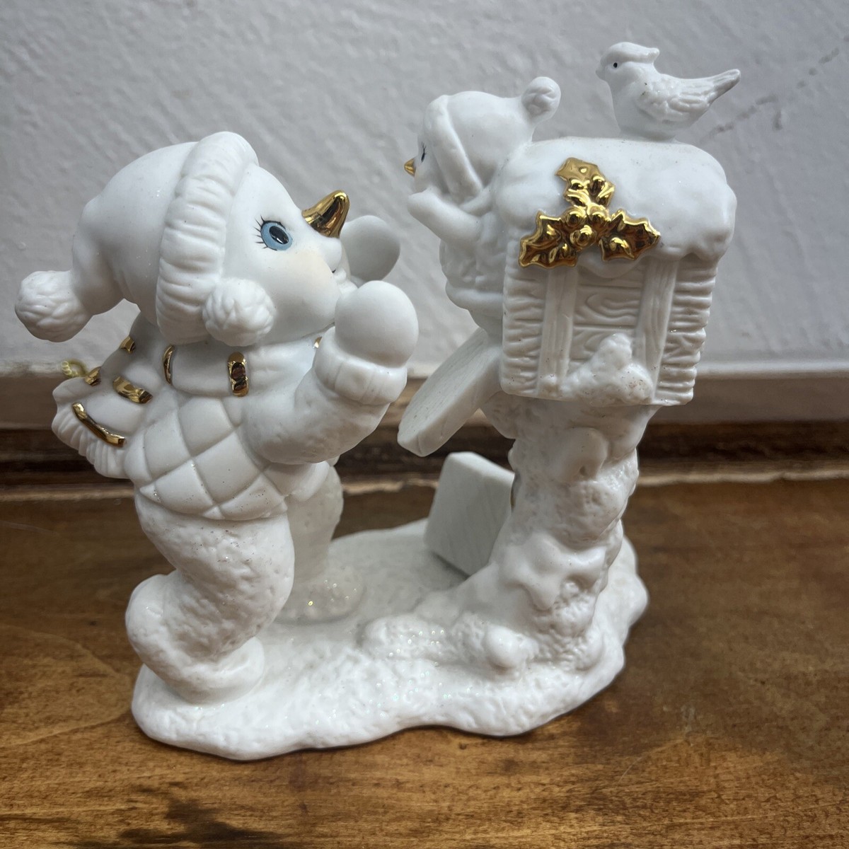 Vtg Grandeur Noel Collector's Edition 2000 Xmas Porcelain Snowman