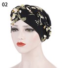 Soft Cotton Cancer Chemo Caps Ladies Muslim Turban Women Braid Hijab Head Wrap