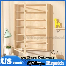 HOT 1/64 Scale Model Car Display Case Wall-Mounted Diecast Display Case Storage