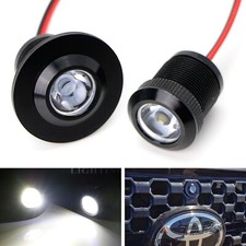 20mm Xenon White Projector Lens 3w Flushsurface Mount Led Bolt Lights For Cars