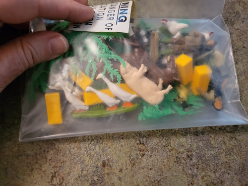 Vintage Farm Playbase Britains 4713 Spielfigur Spielset KOMPLETT ~ NEU - Bild 5 von 9