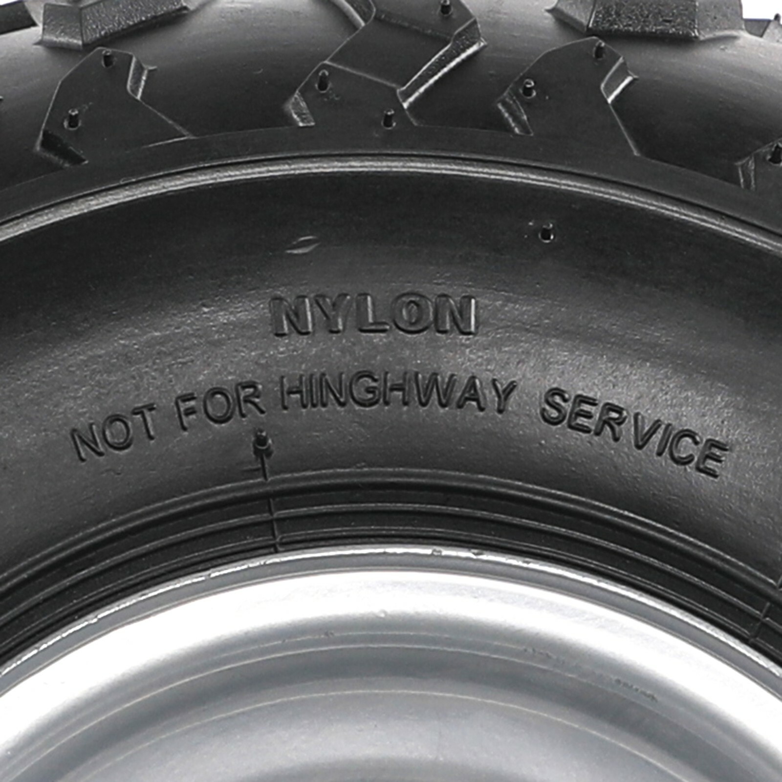 4 Pack 6 inch Wheels 145/70-6 145x70-6 Tire Rim for ATV 4 Wheeler Quad ...
