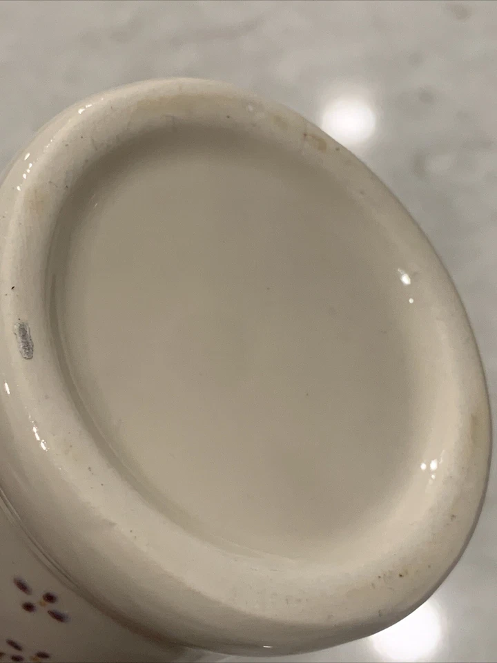 Jarra de leche lindo gato de colección jarrón tarro 4,5 pulgadas cerámica retro granja campo gato feliz Foto 3 de 4