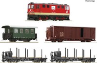 Roco 5540001 H0E Zugset Gmp Mit Diesellok Rh 2095 Ep. IV-V ÖBb