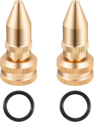 2 Pack Brass Adjustable Nozzle Replacement Compatible with Roundup 181331, All B