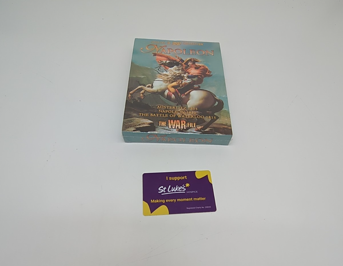 Napoleon - Austerlitz/Waterloo/1812 DVD Brand New UK Release Genuine Fast