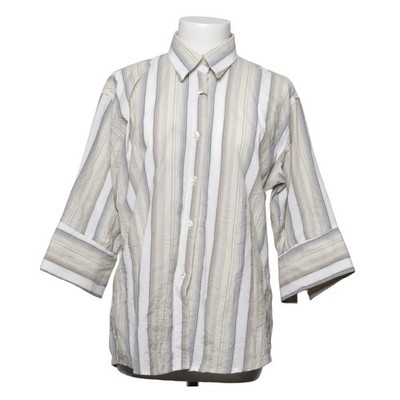 Sik Buse, Hemd, Größe: L/XL, Beige/Weiß, Streifen, Damen #kZ6