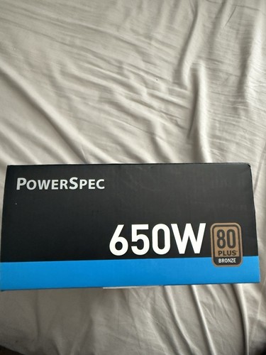 Alimentation PC Power Spec 650-WATT 80+ Bronze 2x PCIE semi-modulaire ATX 12V - Photo 2/4