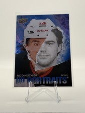 2025-26 Upper Deck Series 2 - Ud Portraits Nico Hischier #P-50