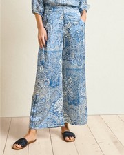 NWT JOHNNY WAS Silk Print LAUCHLEN PANT Size XXL MSRP 295