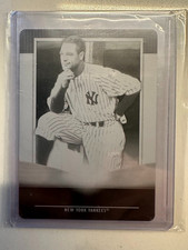 LOU GEHRIG HOF 2011 Topps T-206  1/1 Black Printing Plate #4 RARE!