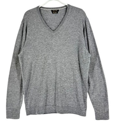 Massimo Dutti Herren Woll-Kaschmir Pullover Größe L