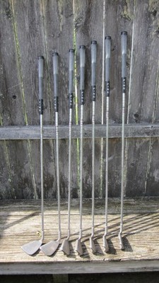 PING ZING 2 KARSTEN IRONS GOLF CLUBS 4,5,6,7,8,9,S  DIFFERENT LENGTHS BLUE DOT