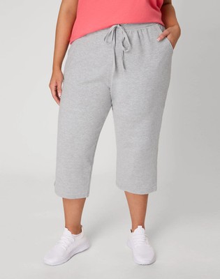 Just My Size Capri French Terry Womens Plus Your Choice 4 Colors & sz 1x to 5x