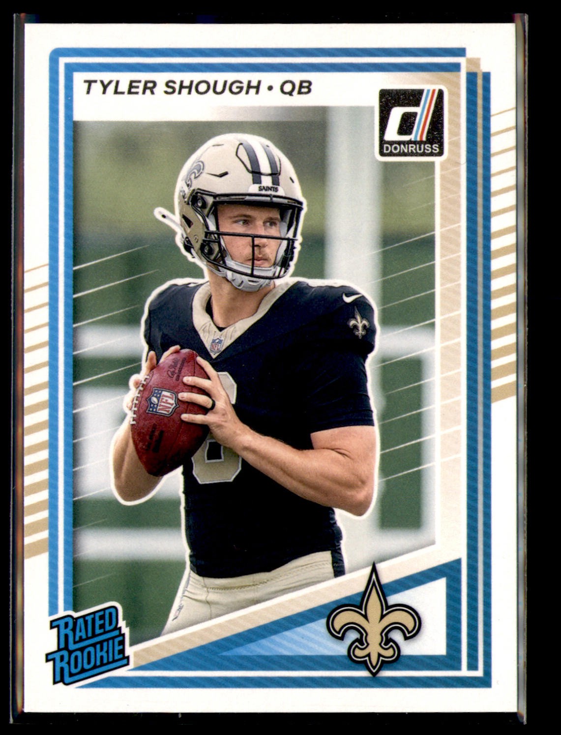 Tyler Shough 2025 Donruss #304 RC New Orleans Saints