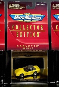 Lot of 10 Micro Machines Collector Edition Corvette Series 1 Sealed Cars
