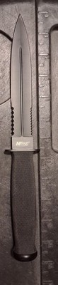 MTech Dagger Double Edge Serrated